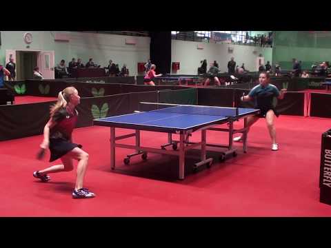 MOSCOW CHAMPIONSHIPS BERESNEVA - ARTAMONOVA FINAL DAY #tabletennis #настольныйтеннис