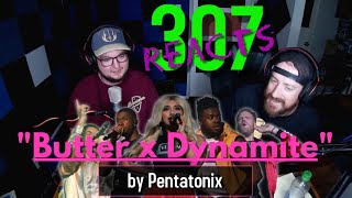 Download lagu Butter x Dynamite by Pentatonix -- Is This A Medley?? 🤷‍♂️ -- 307 Reacts -- Episode 187 mp3