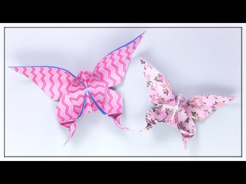 How to Make Butterfly 🦋 Paper Butterfly 💗 Origami Butterfly 😀 Tutorial by Origamiso