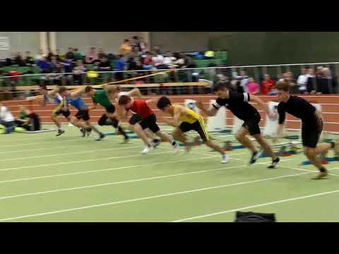 60 m-es fiú síkfutás időelőfutam rajt (lassítva)