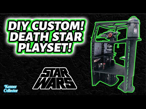 Custom Kenner Star Wars Death Star Space Station!