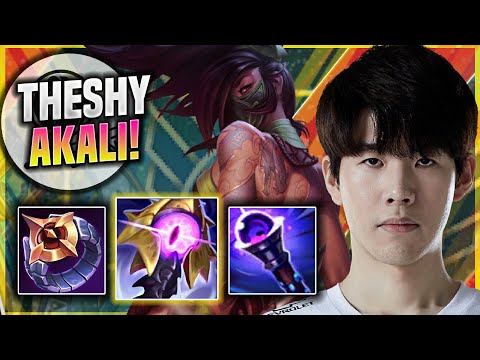 LEARN HOW TO PLAY AKALI TOP LIKE A PRO! - IG Theshy Plays Akali TOP vs Poppy! | Patch 11.15