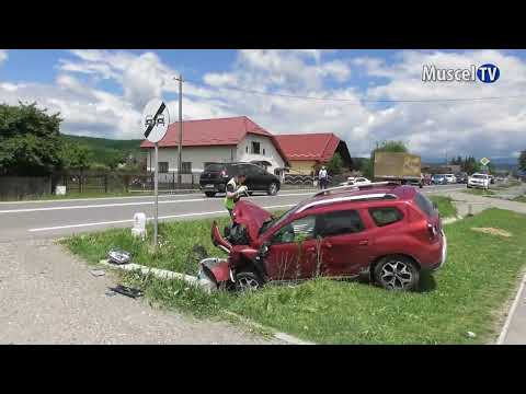 Jurnal MUSCEL TV 06.06.2022 Mașină răsturnată la Schitu Golești