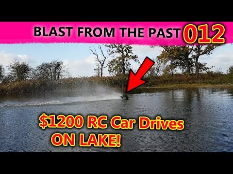 Driving $1200 RC Car ON deep WATER (BFTP)