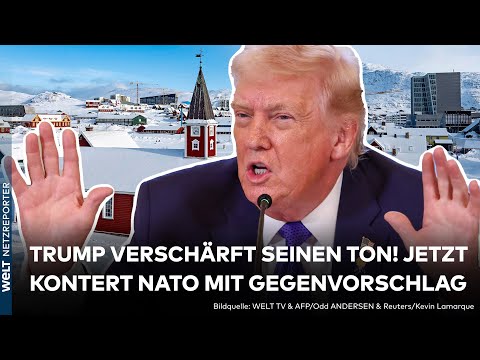 GRÖNLAND: Trump verschärft den Ton! Jetzt kontert die Nato mit Gegenvorschlag!
