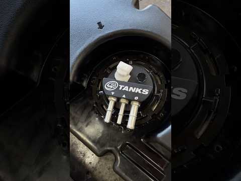 Upgrade your fuel tank today with this 62 gallon S&B fuel tank! #shorts #sbtanks #fueltank #duramax