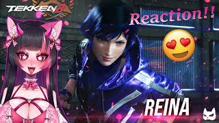 REINA IS SO PRETTY! - Tekken 8 Reina Reveal Trailer Reaction!!