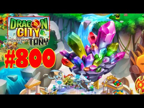 Dragon City "Capítulo 800 - La Isla del Reino Arcoiris" por Tony