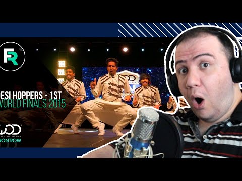 Producer Reacts to Desi Hoppers 1st Place Finals  FRONTROW  World of Dance Finals 2015  #WODFINALS15