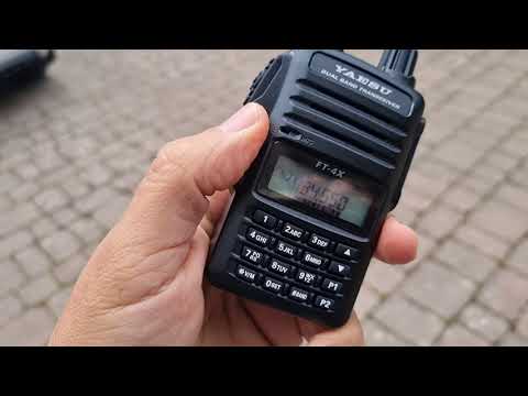 Yaesu FT4XE - In the Yard on Hubnet