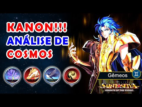 Análise de Cosmo - KANON DE GÊMEOS - Solar e Estrela COMPLETO - Saint Seya Awakening
