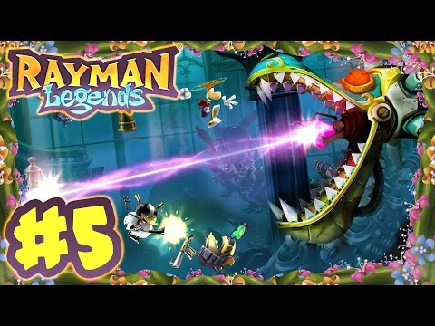 Rayman Legends - 100% Gameplay Walkthrough | Part 5