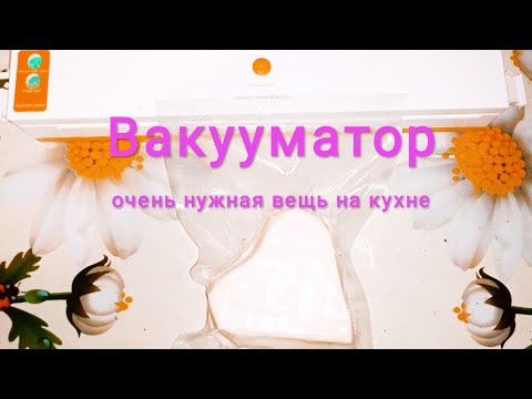 Вакуумный упаковщик Tinton LIFE Как пользоваться. Краткий обзор.