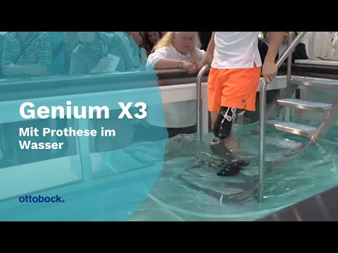 Genium X3 - Mit Prothese im Wasser | Ottobock