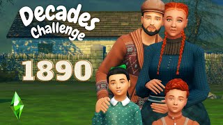 On est en 1890!! 🕰️ DECADES CHALLENGE | Sims 4 Let's play