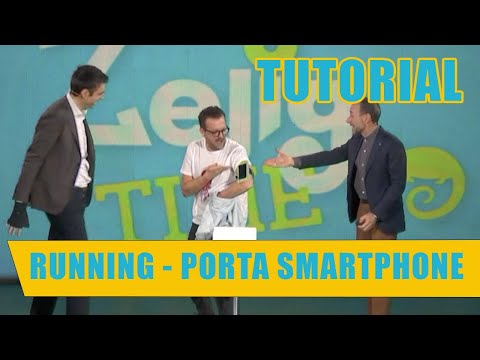 Running Smartphone Holder - Tutorial | Vincenzo Albano at Zelig Time 2018 (part 5)
