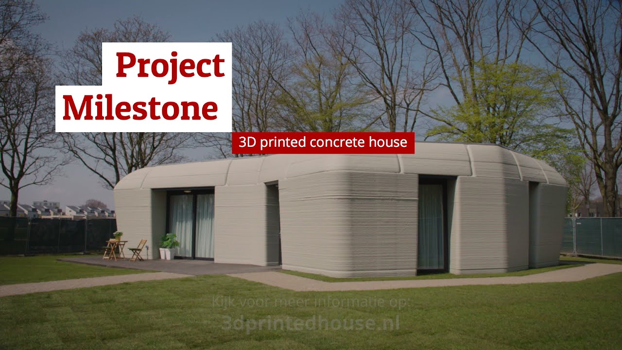 Saint-Gobain, la prima casa in cemento stampato in 3D