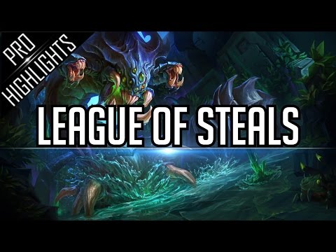 League of Steals | Best Pro Baron/Dragon Steals in History !