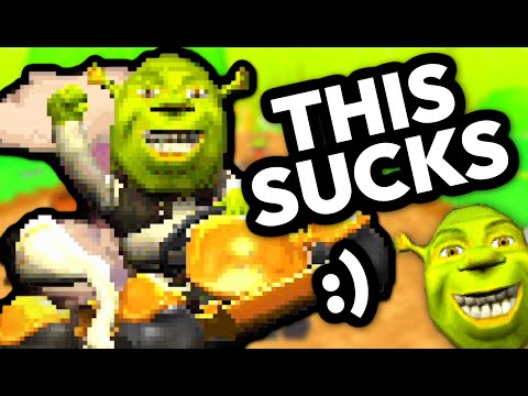 SHREK SWAMP KART SPEEDWAY... is bad