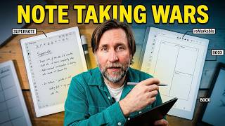 reMarkable Paper Pro vs Supernote A5 X2 Manta vs Boox Note Max