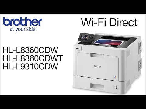 BROTHER HL-L9310CDW SPALVOTAS LAZERINIS Spausdintuvas, DVIPUSIS, LAN-1GBE, WIFI, NFC, 1GB, 31PPM video