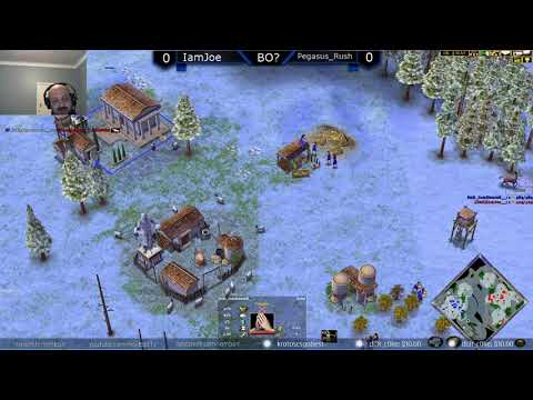 IamJoe (Set) vs PegasusRush (Zeus) - Age of Mythology: The Titans (Game 1)