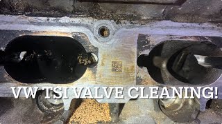 Volkswagen TSI CCTA Valve cleaning, walnut blasting for the DIYer!