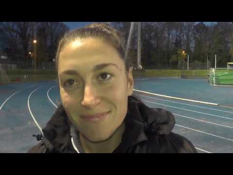 Audrey Demoustier après FWS Woluwe   FW Diksmuide Merkem le 30 11 2019