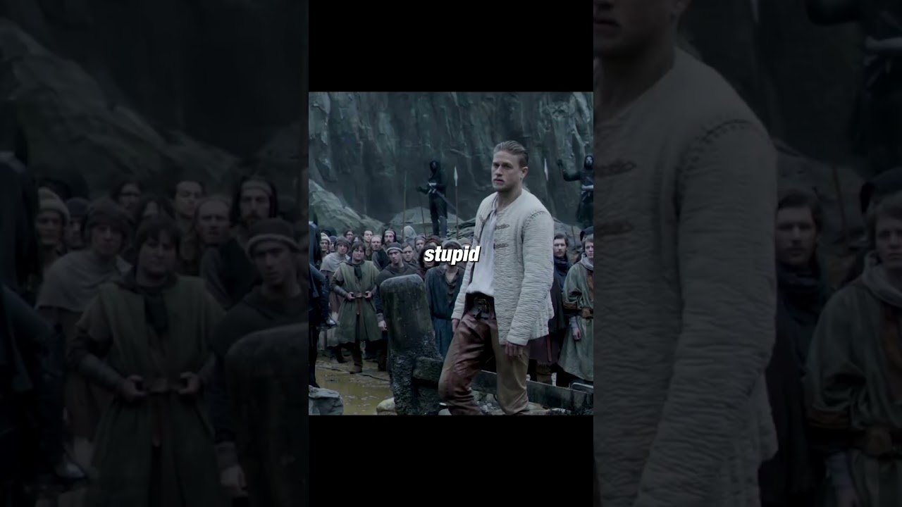 A sword drawn by a king...#movie #fyp