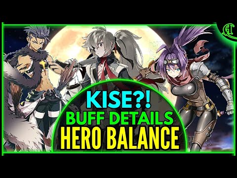 ML Zerato & Mirsa INSANE Buffs! (9 Hero Buffed KISE?) Epic Seven Balance Buff Patch Epic 7 News E7