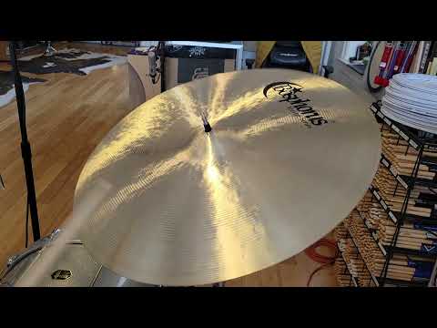 (SOLD) Cymbals - Bosphorus 22" Master RIde
