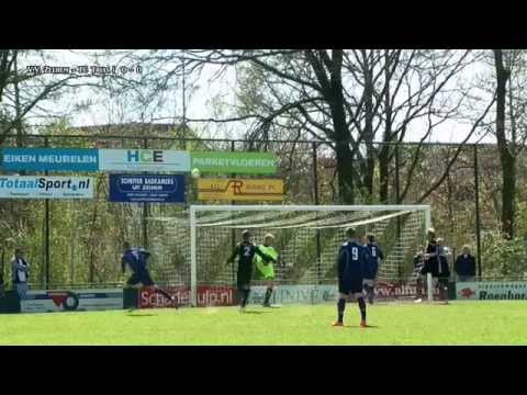 Voetbalwedstrijd V.V. Zelhem - FC Trias