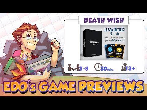 Edo's Death Wish Card Game Review (KS Preview)