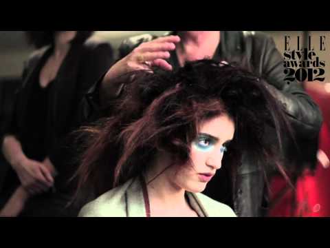 Backstage @ fotoshoot ELLE - H&M Stylist Award 2012