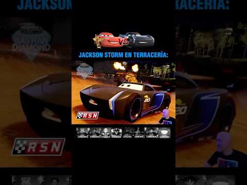 💎 Lightning McQueen vs Storm on Dirt Road ☠️🔥‼️#cars #cars3 #mcqueen #memes #humor #disney #fyp #vs