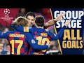 ALL THE GOALS: BARÇA IN THE CHAMPIONS LEAGUE GROUP STAGE