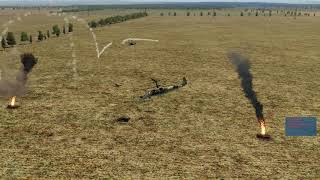 DCS  World Black Shark pilot skill Training Destroy without targeting system unguided rockets canon