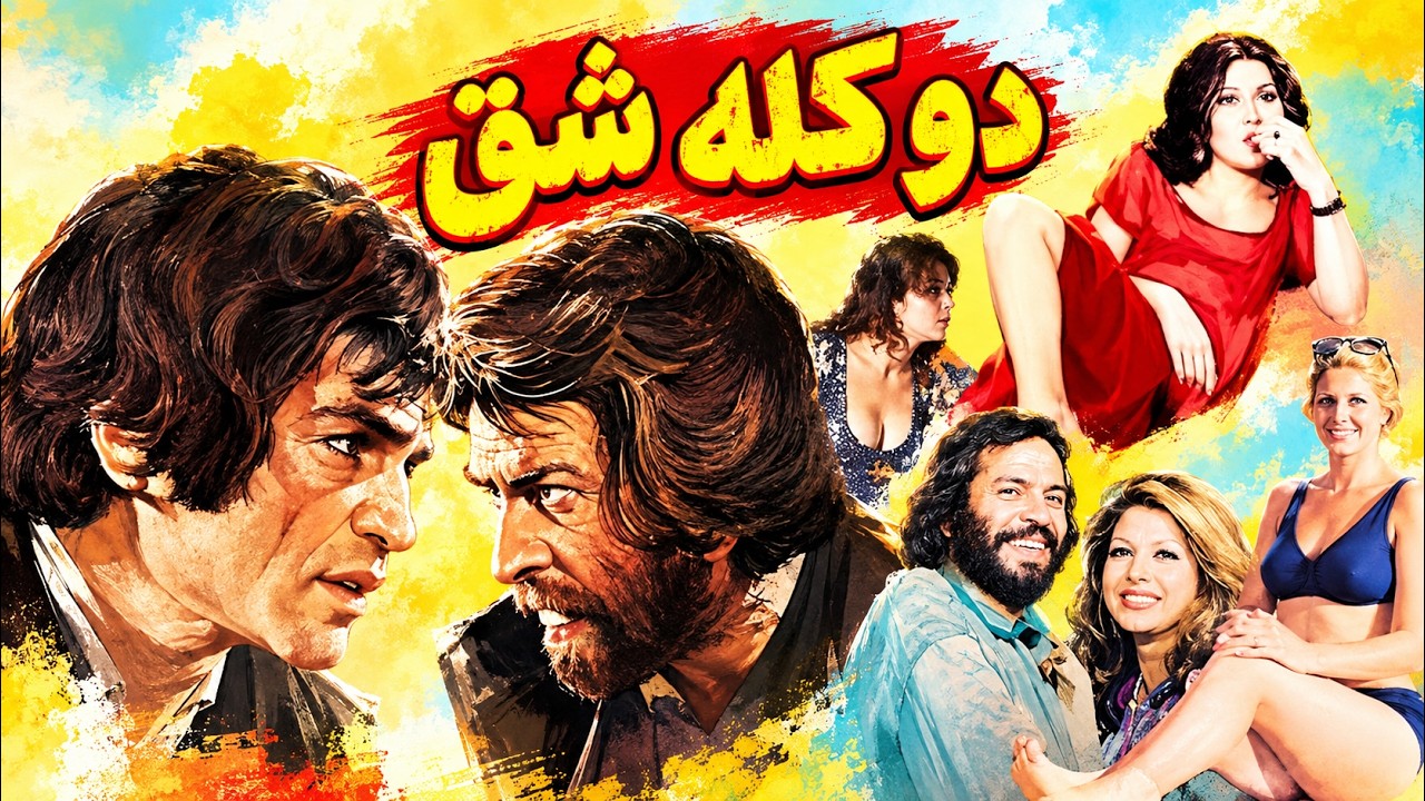 فیلم زیبای دو کله شق   بدون سانسور با حضور ایرج قادری
