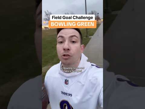 Field Goal Challenge: BOWLING GREEN Full Video #bowling #green #collegefootball #bgsu #falcons #fg
