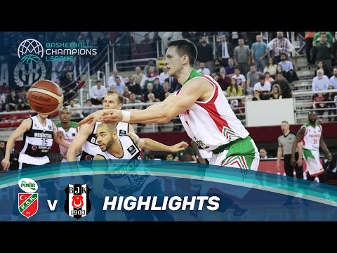 Pinar Karsiyaka v Besiktas Sompo Japan - Highlights - Round 16 (1) - Basketball Champions League