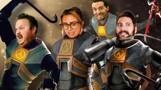 Half-Life 2 Co-Op Chaos! Elyse's First Time