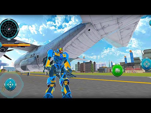 Stealth Robot Transforming Games: Car Tank Robot Transport Plane - Android Gameplay