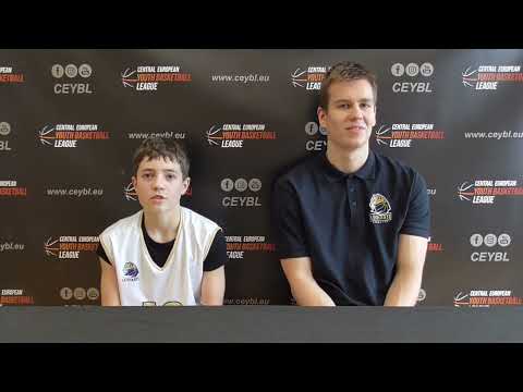 CEYBL U14 - Press conference, 4.2.2023, Mitteldeutsche Basketball Academy - Levharti Chomutov