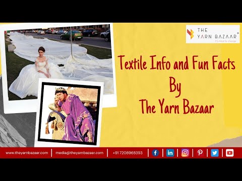 Textile Info and Fun Facts by The Yarn Bazaar #textiles