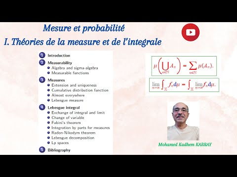 MESURE ET PROBABILITÉ #1 | Théories de la mesure et de l'intégrale | Cours de mathématiques