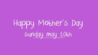 Mothers Day 2015