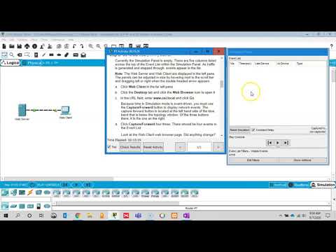 FA20 - NET125 - Packet Tracer Simulation