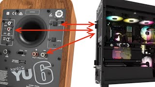 Powered Speakers for your PC? - All The Ways To Connect (Digital Optical/USB/3.5mm)