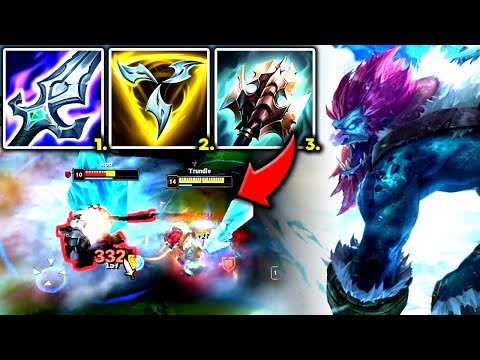 TRUNDLE TOP CAN NOW 1V9 SOLOCARRY EASIER THAN EVER! (NEW) - S13 Trundle TOP Gameplay Guide