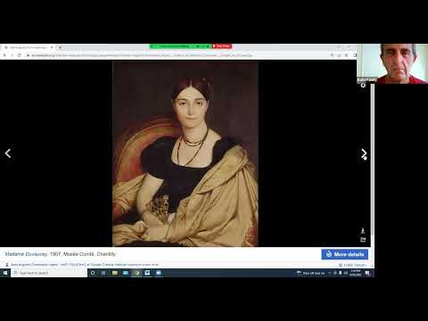 Art Appreciation: Jean-Auguste-Dominique Ingres, April 18, 2022, live on Zoom